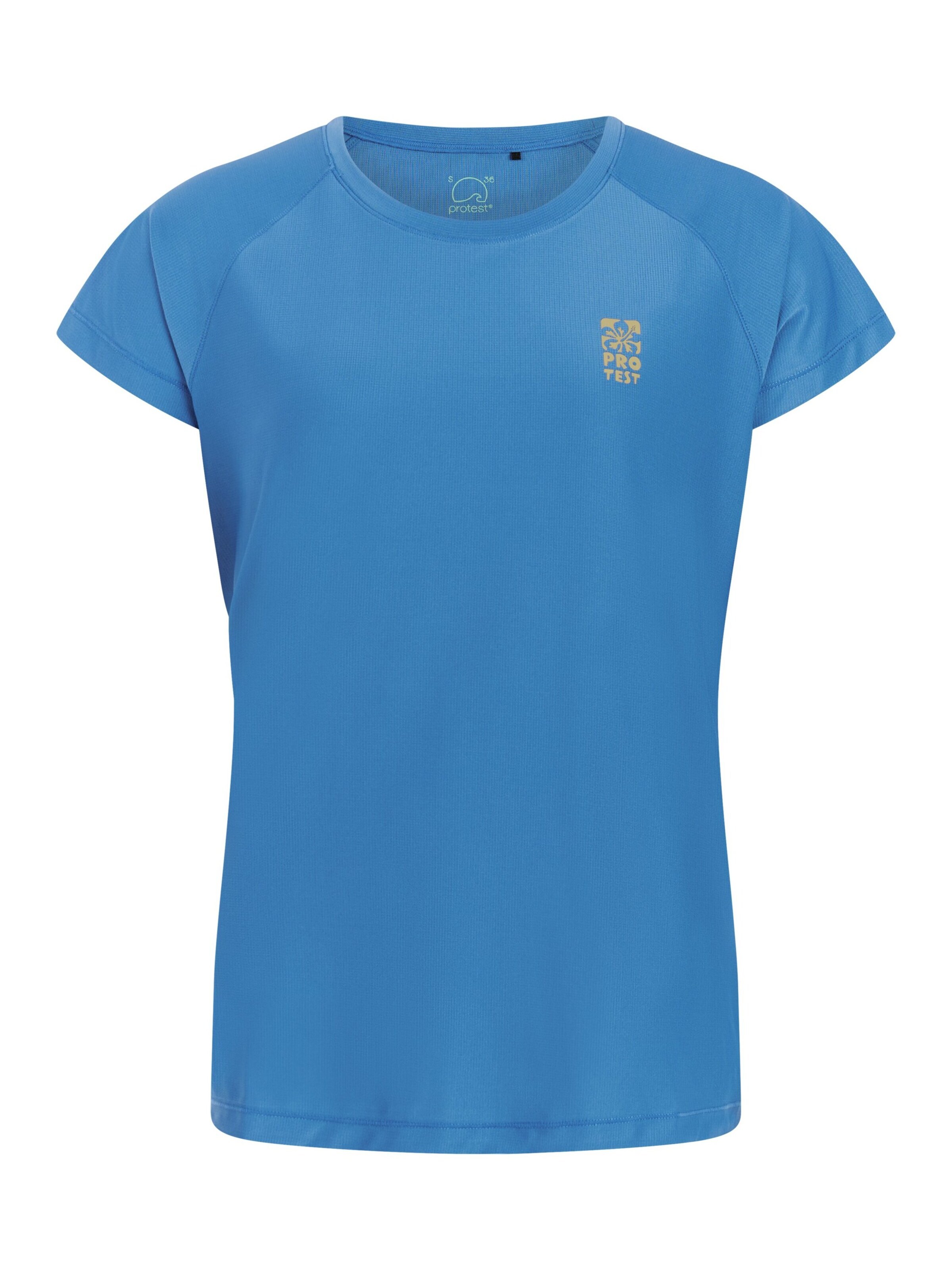 PROTEST Functioneel shirt 'PRTMagia' in Blauw: voorkant