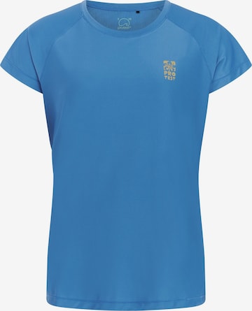 PROTEST Functioneel shirt 'PRTMagia' in Blauw: voorkant
