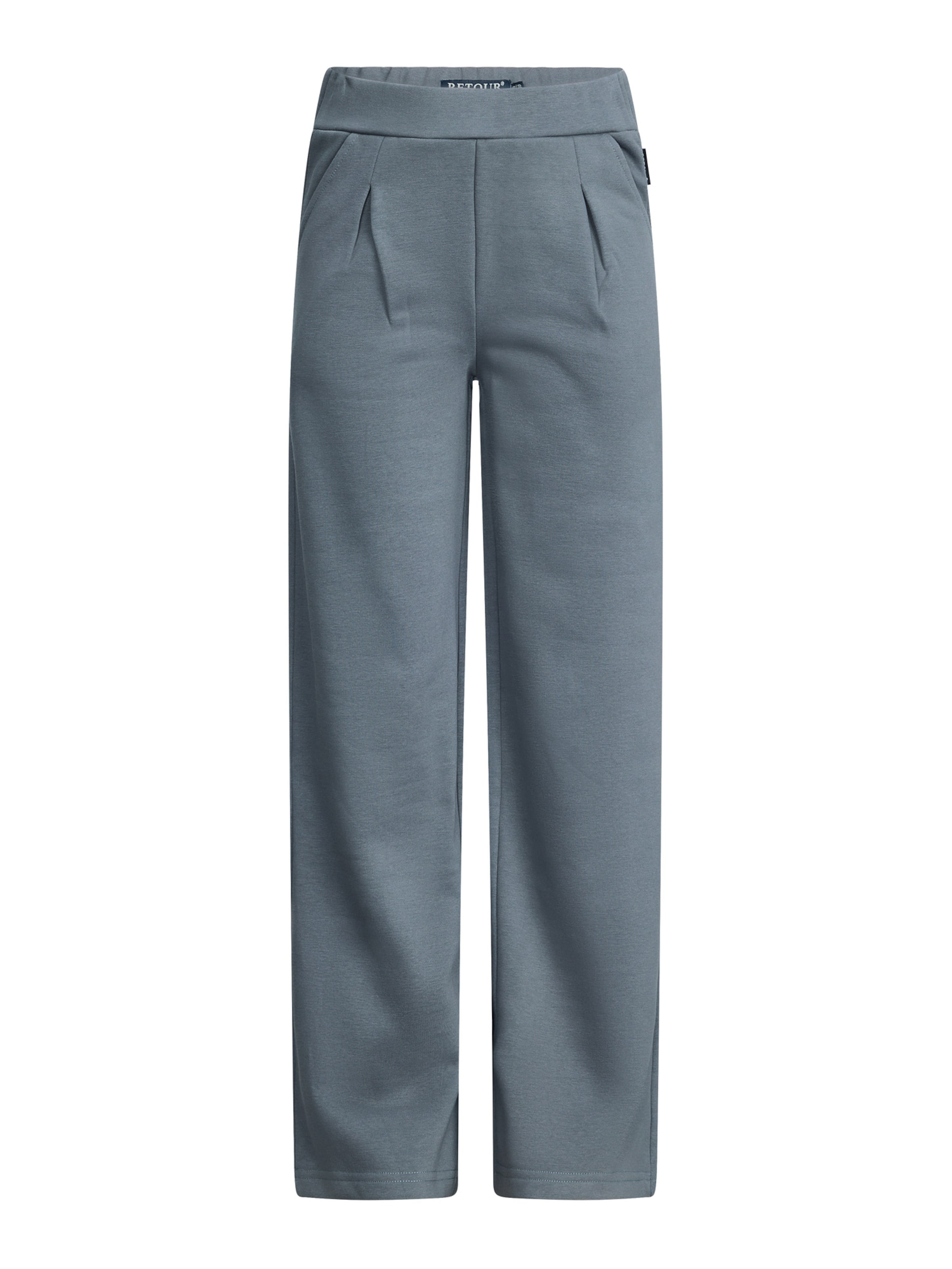 Retour Jeans Широка кройка Панталон 'Fanny' в сиво: отпред