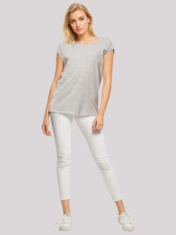 F4NT4STIC T-Shirt 'French 75 From Paris With Love' in Grau