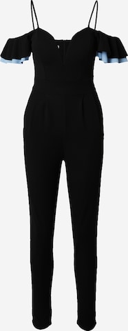WAL G. Jumpsuit 'SIMAH' in Black: front