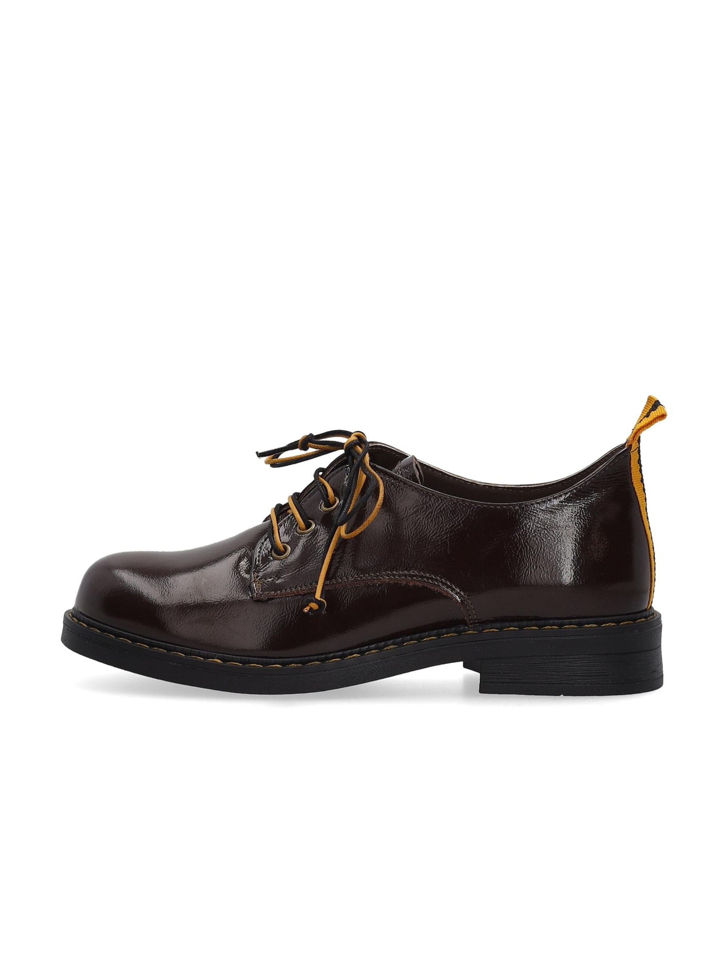 VENEZIA Lace-up shoe in Brown: front