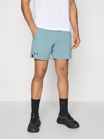 zils UNDER ARMOUR Standarta Bikses 'Vanish': no priekšpuses