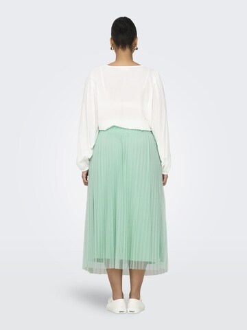ONLY Carmakoma - Falda 'SKY ' en verde
