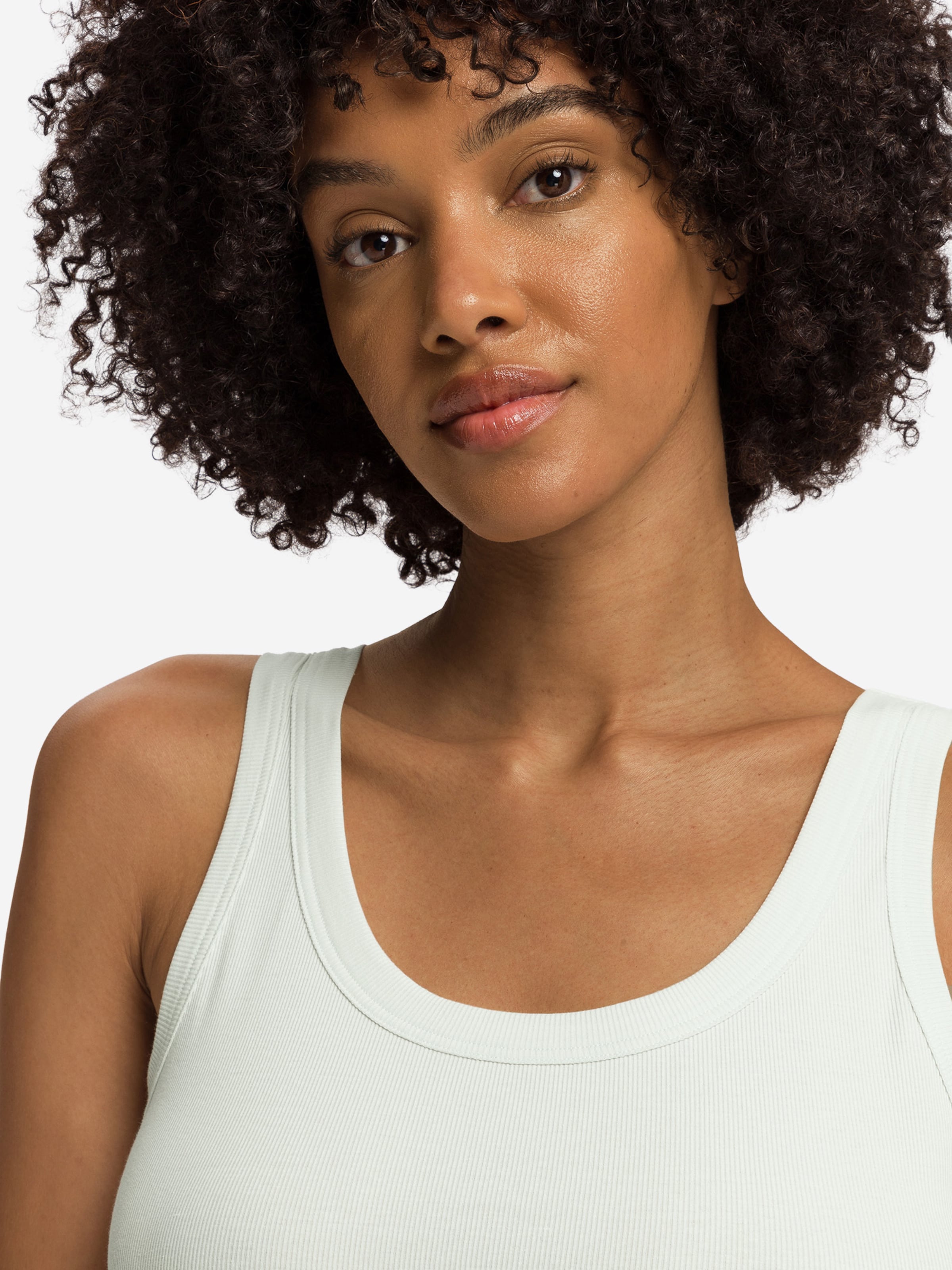 Hanro Top 'Sleep & Lounge' in Groen