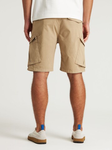 CHASIN' Regular Cargo trousers 'Riot.S Gamma' in Beige