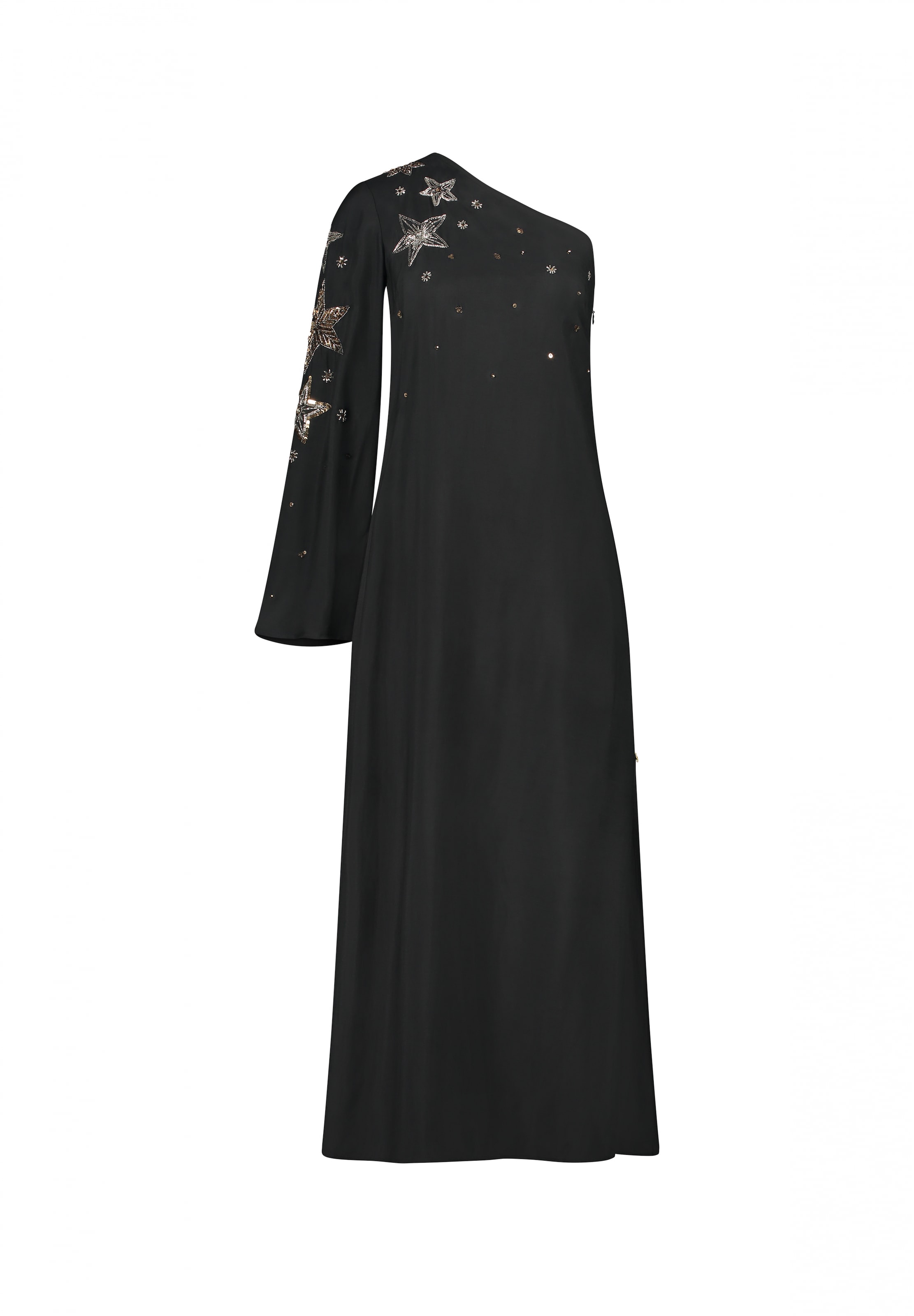 Fabienne Chapot Jurk in Zwart: voorkant