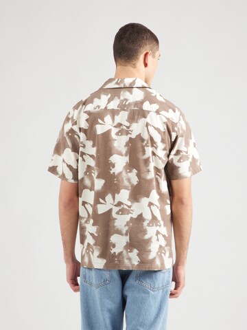 Coupe regular Chemise 'ONSSCAN' Only & Sons en marron