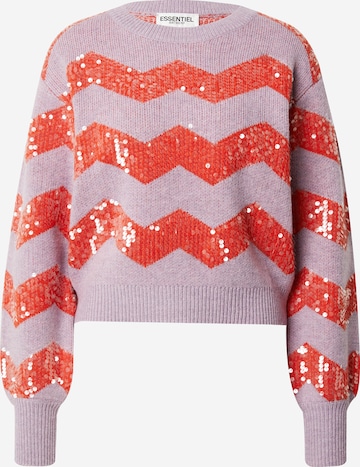 Essentiel Antwerp Pullover 'EVRON' in Lila: predná strana