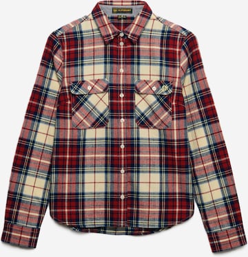 Chemisier Superdry & Co en rouge : devant