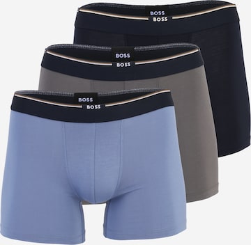 BOSS - Boxers em azul: frente