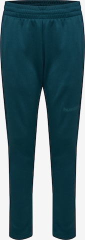 Hummel Workout Pants 'Blaze Club 26' in Blue: front