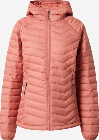 COLUMBIA Sportjacke 'EU Powder' in Orange: predná strana