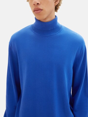 TOM TAILOR DENIM Sweater in Blue