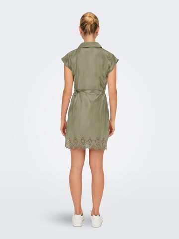 ONLY Shirt Dress 'ONLLou' in Green