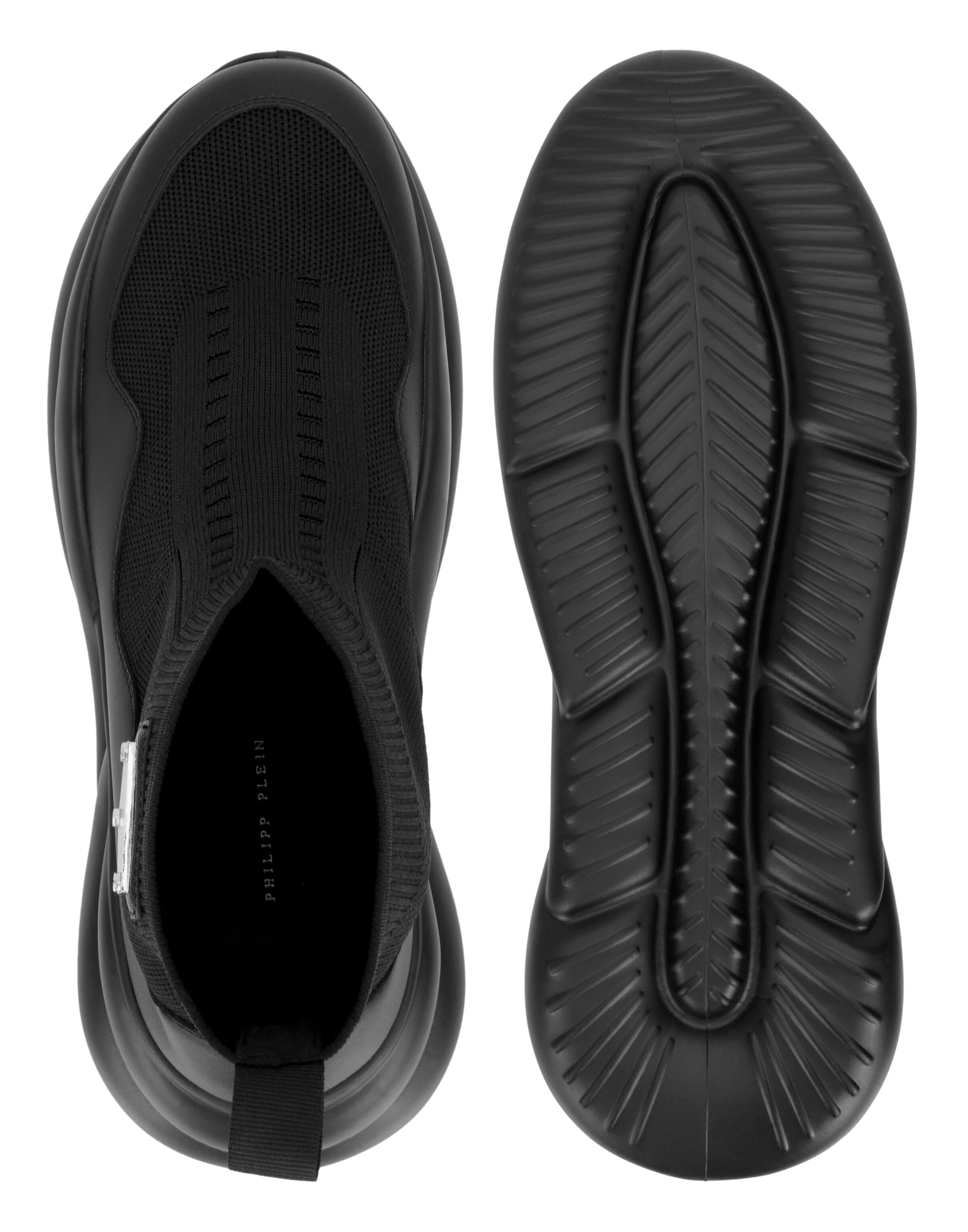 Sneaker alta 'Skywalker' di Philipp Plein in nero