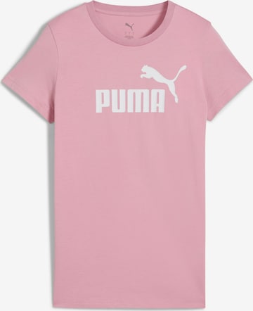 PUMA Performance Shirt 'Ess No. 1' in Pink: front