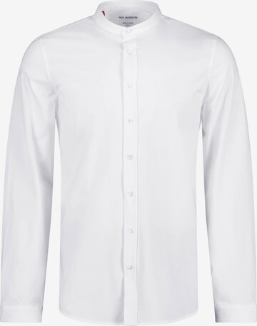 ROY ROBSON Button Up Shirt in White: front