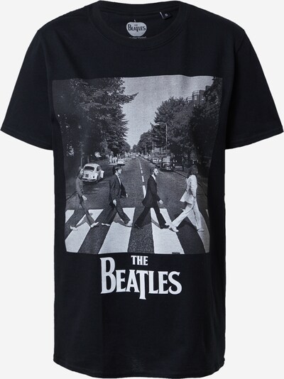 Daisy Street T-Shirt 'TYLER' in grau / schwarz / weiß, Produktansicht