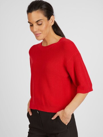 Pull-over 'Pia' Lovely Sisters en rouge : devant