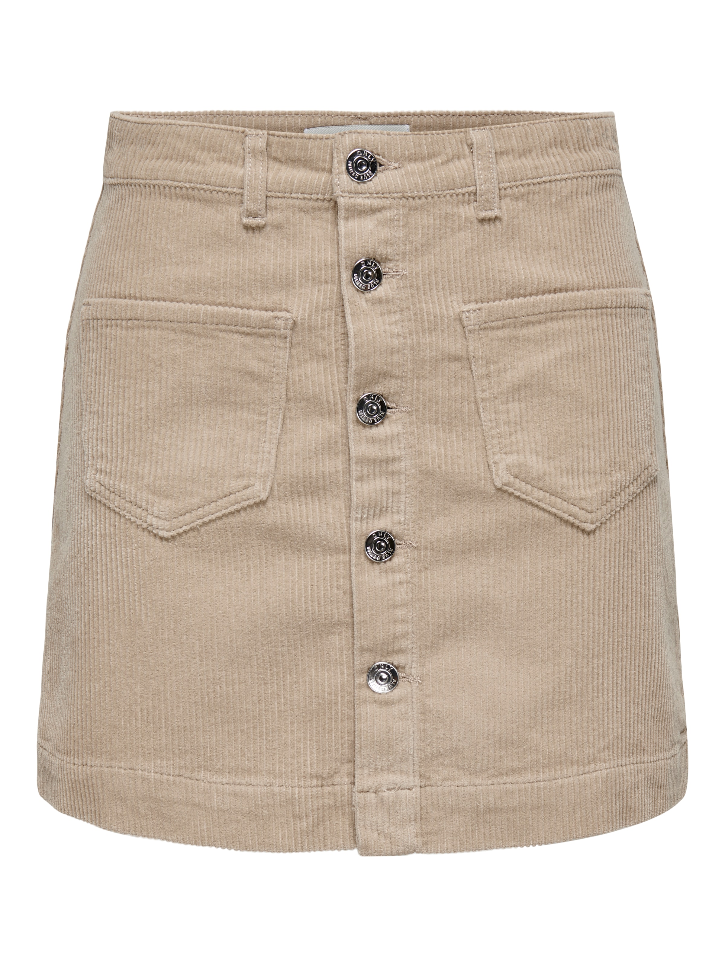 Jupe 'ONLAmazing' ONLY en beige : devant