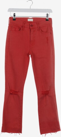 MOTHER Jeans in 25 in Orange: front