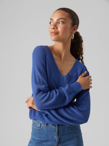 VERO MODA Sweater 'New Lexsun' in Blue