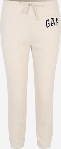 Gap Petite Tapered Trousers 'HERITAGE' in Beige: front