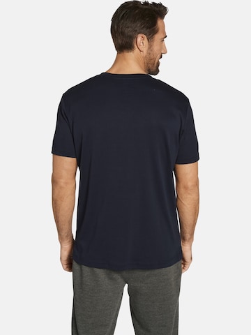 Jan Vanderstorm Doppelpack T-Shirt ' Mayko ' in Blau