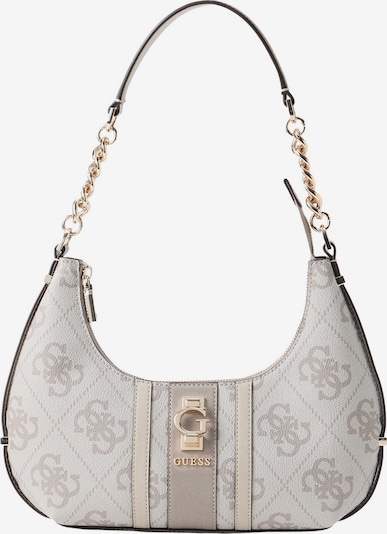 Geantă de umăr 'ERENIA TOP ZIP SHOULDER BAG' GUESS pe bej / bej deschis / alb murdar, Vizualizare produs
