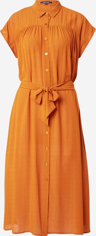 King Louie - Vestido camisero 'Amy' en naranja: frente