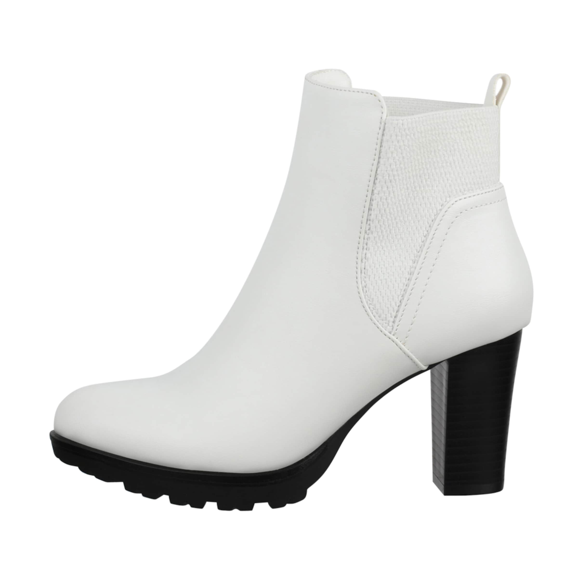 Boots chelsea di Elara in bianco