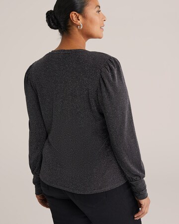 WE Fashion Bluzka w kolorze czarny