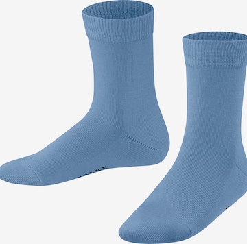 FALKE Socks 'Family' in Blue: front