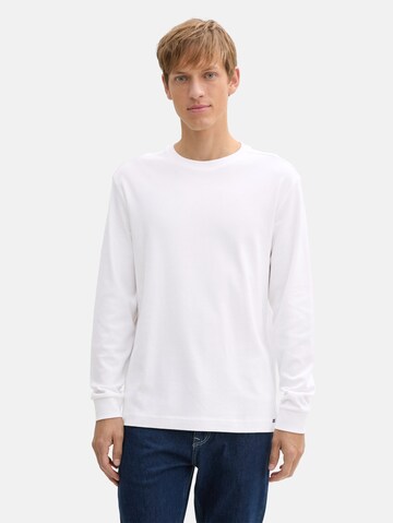 TOM TAILOR Shirt in Weiß: Vorderseite