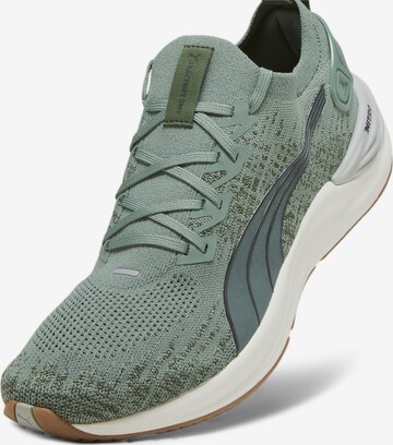 Chaussure de course 'Electrify NITRO 3' PUMA en vert