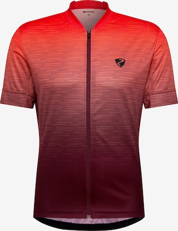 ZIENER Performance Shirt 'NELETE-Z ' in Red: front