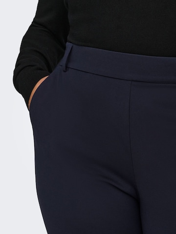 ONLY Carmakoma Loosefit Broek 'CARGOLDTRASH' in Blauw