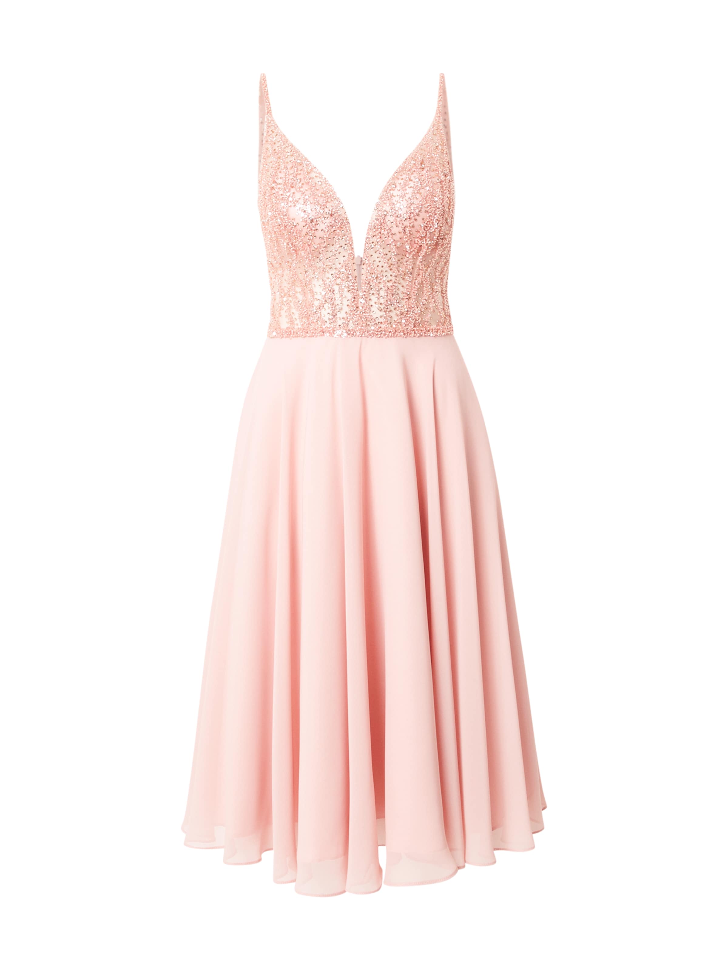 SWING Cocktail Dress in Pink: front