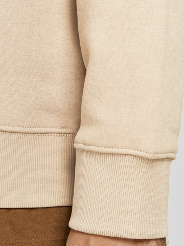 Sweat-shirt 'Star' JACK & JONES en beige