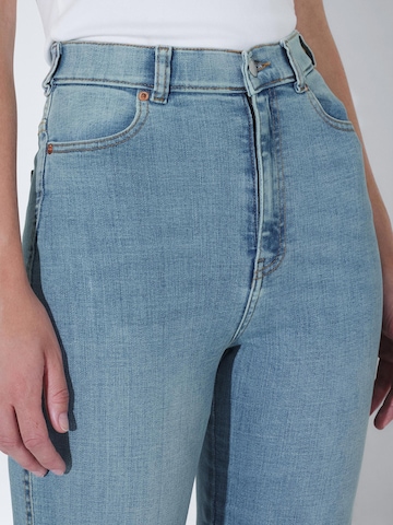 Dr. Denim Jeans 'Moxy High Straight Jeans' in Blue: front