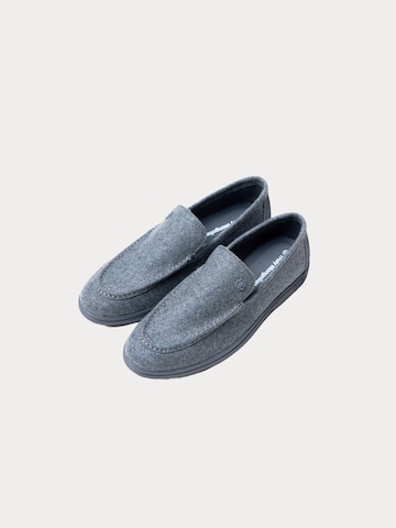Chaussure basse 'Men's Cashmere Loafers' GOBI Cashmere en gris