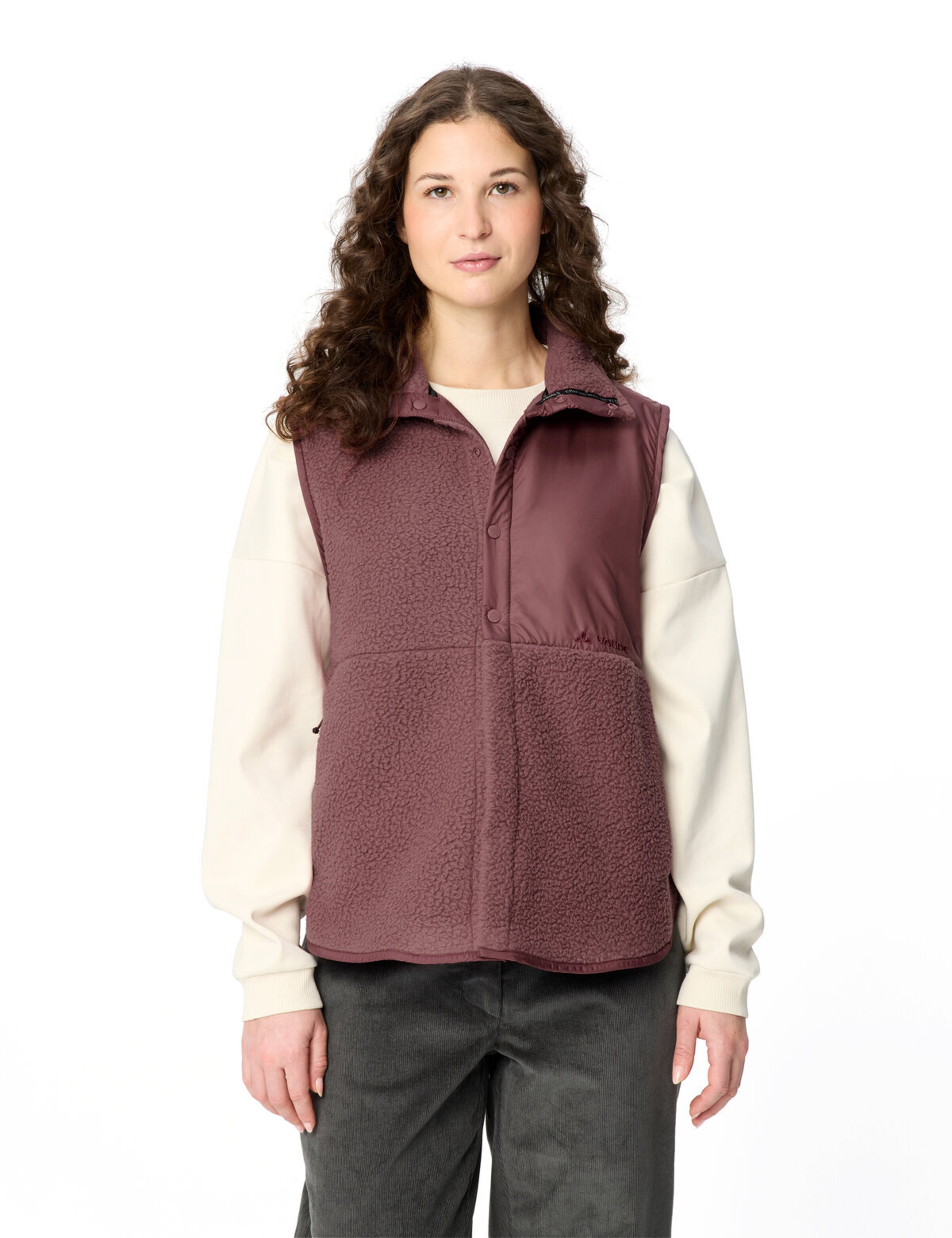 VAUDE Sports vest 'Najun' in Red: front