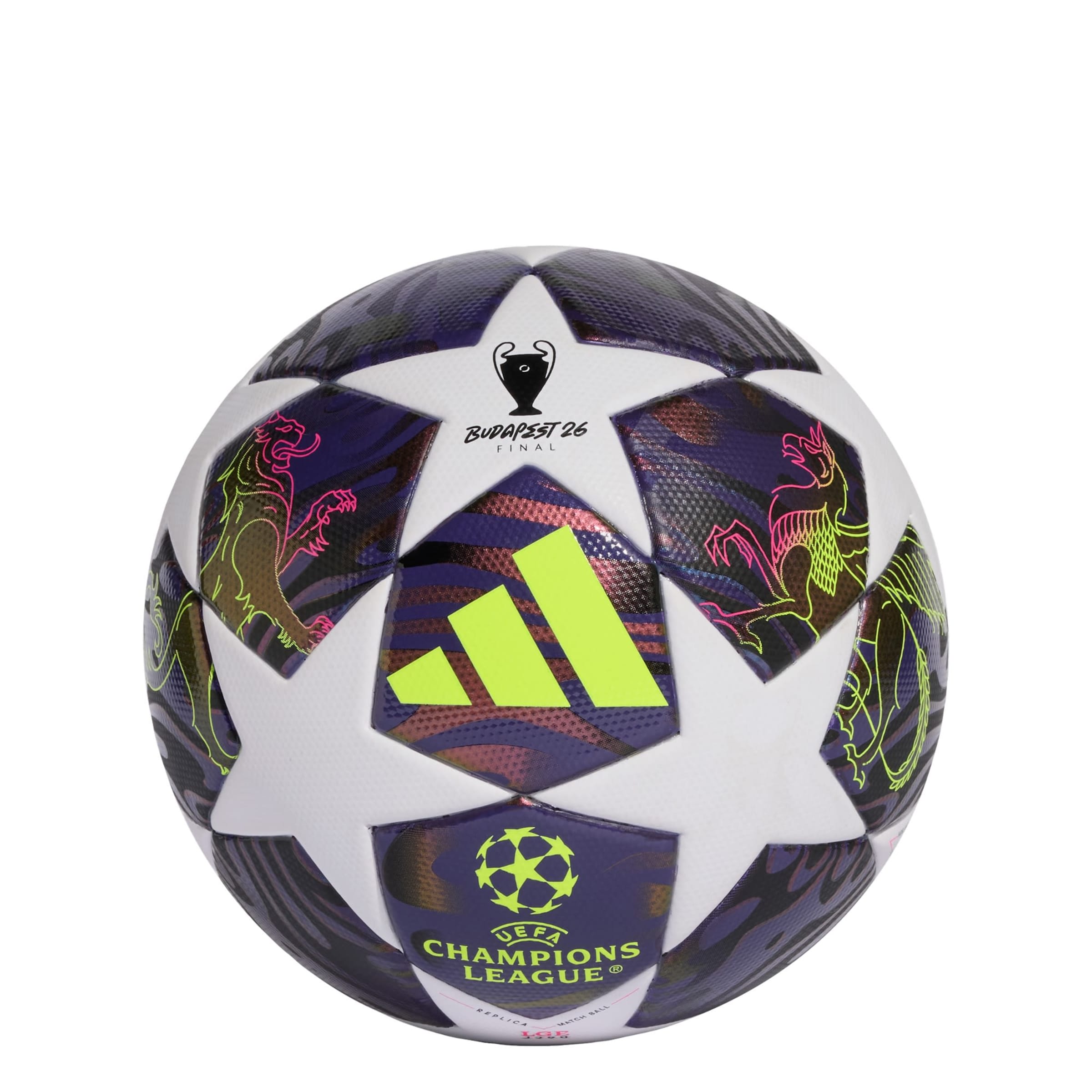 ADIDAS PERFORMANCE Ball 'UEFA Champions League Final League' in Purple: front