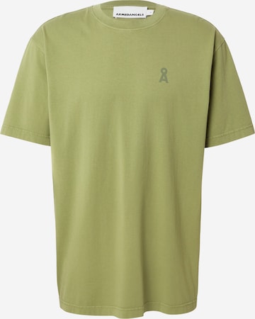 ARMEDANGELS T-Shirt 'ICONIC' in Grün: Vorderseite