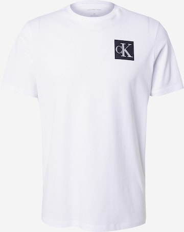Calvin Klein Jeans Футболка в Белый: спереди