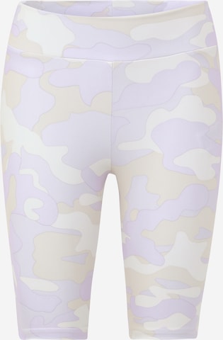 Urban Classics Skinny Legginsy w kolorze fioletowy: przód