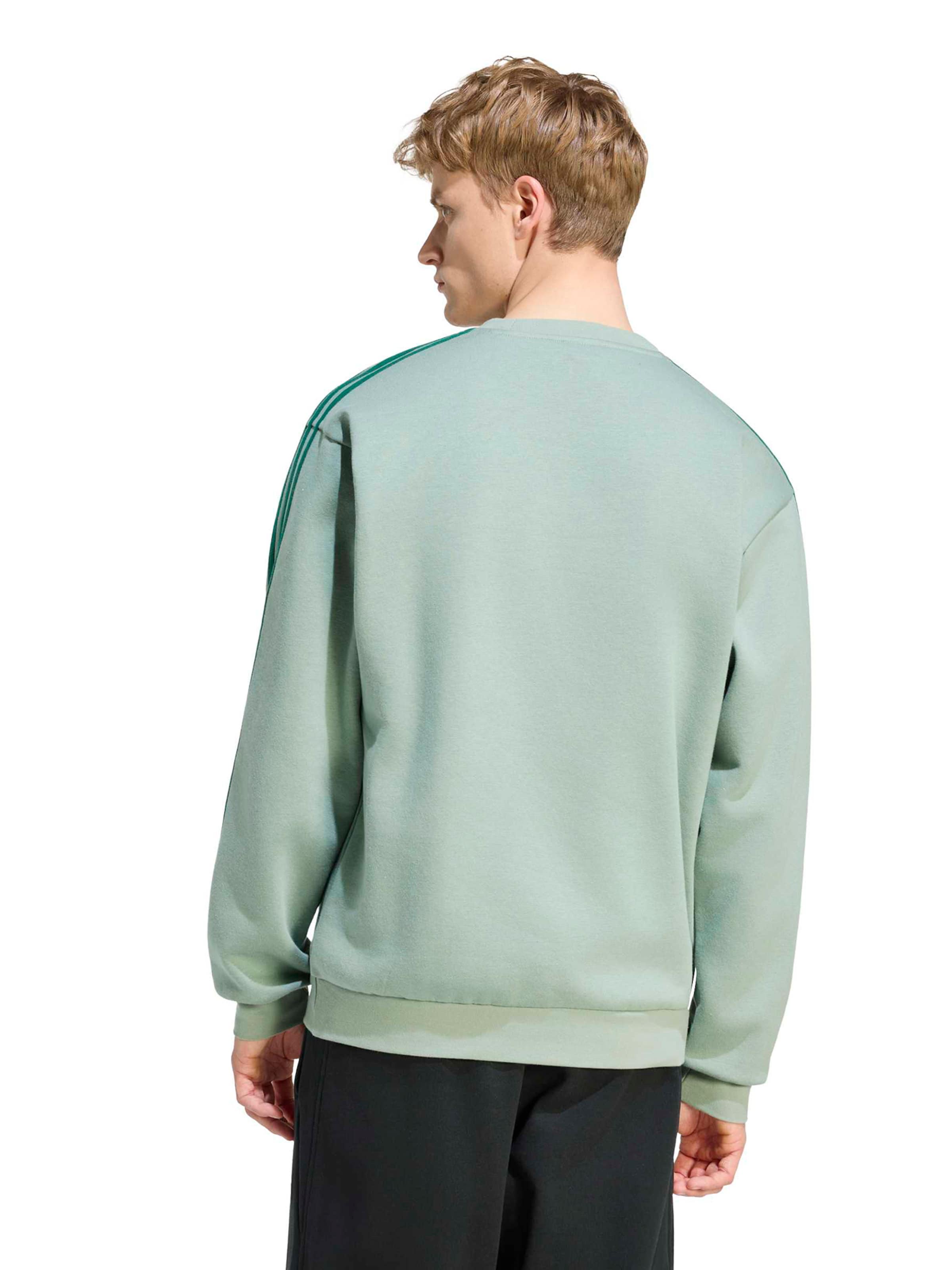 ADIDAS SPORTSWEAR Αθλητική μπλούζα φούτερ σε πράσινο: πίσω