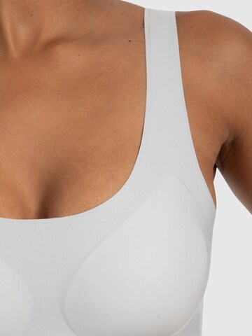 Bustier Soutien-gorge de sport ' Nysa ' Smilodox en blanc