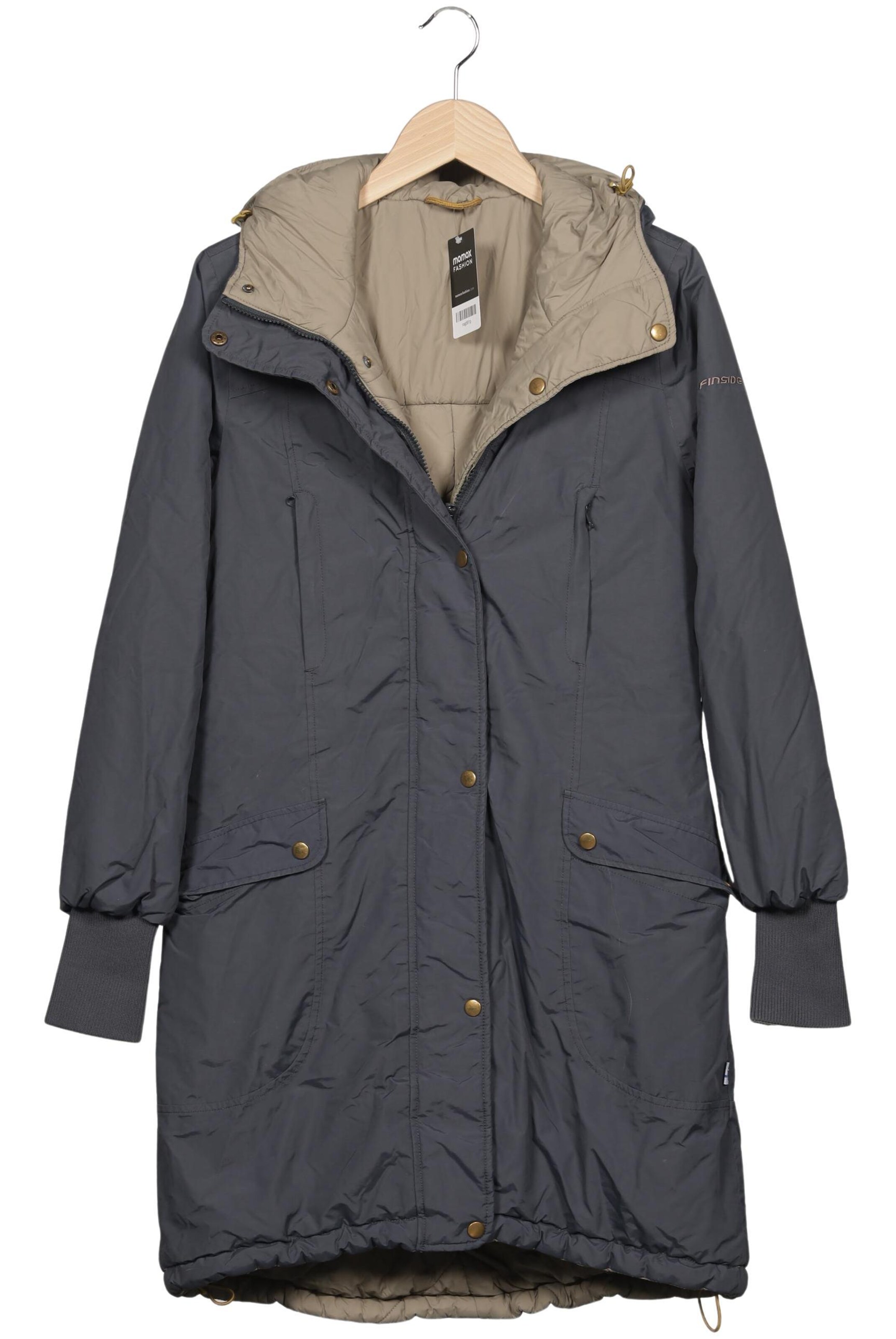Finside Jacket & Coat in S in Grey: front